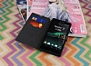 Eiroo Wander Sony Xperia Z Standl Czdanl Siyah Deri Klf - Resim: 2
