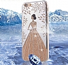Eiroo Wedding iPhone 6 / 6S Silikon Kenarl Mor Rubber Klf - Resim: 2