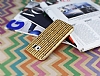 Eiroo Wooden Samsung Galaxy S6 Metal Kenarl Bambu Rubber Klf - Resim: 2
