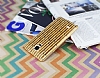 Eiroo Wooden Samsung N9100 Galaxy Note 4 Metal Kenarl Bambu Rubber Klf - Resim: 2