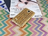 Eiroo Wooden Samsung N9100 Galaxy Note 4 Metal Kenarl Bambu Rubber Klf - Resim: 1