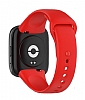 Eiroo Xiaomi Redmi Watch 3 Krmz Silikon Kordon - Resim: 3