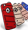 Eiroo Zag Armor iPhone 6 / 6S Standl Ultra Koruma Lacivert Klf - Resim: 3
