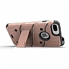 Eiroo Zag Armor iPhone 7 Plus Standl Ultra Koruma Rose Gold Klf - Resim: 2