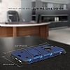 Eiroo Zag Armor iPhone 7 Plus Standl Ultra Koruma Lacivert Klf - Resim: 3