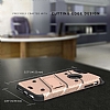 Eiroo Zag Armor iPhone 7 Plus Standl Ultra Koruma Gold Klf - Resim: 3