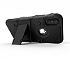 Eiroo Zag Armor iPhone X / XS Standl Ultra Koruma Siyah Klf - Resim: 3