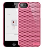 Elago iPhone SE / 5 / 5S S5 Breathe Series Pembe Rubber Klf - Resim: 3