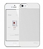 Elago iPhone SE / 5 / 5S S5 OutFit Series Mat Beyaz Rubber Klf - Resim: 3