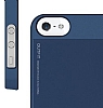 Elago iPhone SE / 5 / 5S S5 OutFit Series Mat Indigo Mavi Rubber Klf - Resim: 3