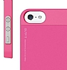 Elago iPhone SE / 5 / 5S S5 OutFit Series Mat Pembe Rubber Klf - Resim: 2