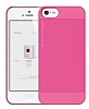 Elago iPhone SE / 5 / 5S S5 OutFit Series Mat Pembe Rubber Klf - Resim: 3