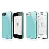 Elago iPhone SE / 5 / 5S S5 Slim Fit 2 Series Turkuaz Rubber Klf - Resim: 3