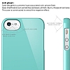 Elago iPhone SE / 5 / 5S S5 Slim Fit 2 Series Turkuaz Rubber Klf - Resim: 2