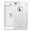 Elago iPhone SE / 5 / 5S Slim Fit 1 Beyaz Rubber Klf - Resim: 4