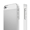 Elago iPhone 5C OutFit Matrix Series Beyaz Rubber Klf - Resim: 1