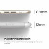 Elago iPhone 6 / 6S Kapakl Beyaz Deri Klf - Resim: 3