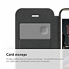 Elago iPhone 6 / 6S Kapakl Siyah Deri Klf - Resim: 4