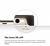 Elago iPhone 6 / 6S OutFit Series Alminyum Mat Siyah Rubber Klf - Resim: 6