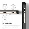Elago iPhone 6 / 6S OutFit Series Alminyum Mat Siyah Rubber Klf - Resim: 3