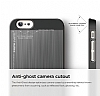 Elago iPhone 6 / 6S OutFit Series Alminyum Mat Siyah Rubber Klf - Resim: 5