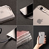 Elago Slim Fit 2 iPhone 6 Plus / 6S Plus Buzlu Beyaz Rubber Klf - Resim: 3