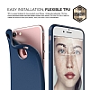 Elago Slim Fit Soft iPhone 7 Lacivert Silikon Klf - Resim: 3
