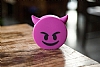 Emoji 2600 mAh Powerbank Mor Yedek Batarya - Resim: 1