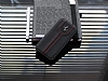 Ferrari iPhone SE / 5 / 5S nce Yan Kapakl Siyah Deri Klf - Resim: 4