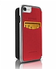 Ferrari iPhone 7 / 8 Czdanl Kapakl Gerek Deri Krmz Klf - Resim: 2