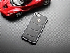 Ferrari iPhone 7 / 8 Gerek Deri Siyah Rubber Klf - Resim: 1