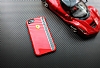 Ferrari iPhone 7 / 8 Krmz Rubber Klf - Resim: 1