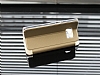 Ferrise Samsung Galaxy S6 edge Pencereli Standl Gold Deri Klf - Resim: 3