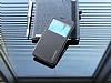 Ferrise Samsung Galaxy S6 edge Pencereli Standl Siyah Deri Klf - Resim: 1