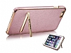 G-Case iPhone 6 / 6S Standl Deri Rose Gold Rubber Klf - Resim: 1