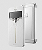 G-Case iPhone 6 / 6S Pencereli nce Yan Kapakl Beyaz Deri Klf - Resim: 10