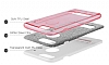 G-Case iPhone 7 Plus / 8 Plus Standl Simli Silver Silikon Klf - Resim: 2