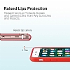 G-Case iPhone 7 / 8 Silikon Kenarl Bordo Rubber Klf - Resim: 2