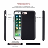 G-Case iPhone 7 / 8 Silikon Kenarl Siyah Rubber Klf - Resim: 2