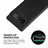G-Case Samsung Galaxy Note 8 Czdanl nce Yan Kapakl Siyah Deri Klf - Resim: 3