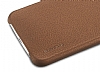 G-Case Samsung Galaxy S6 Edge Deri Grnml Kahverengi Rubber Klf - Resim: 3
