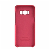 G-Case Samsung Galaxy S8 Deri Grnml Krmz Rubber Klf - Resim: 1