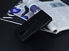 Eiroo Lux General Mobile GM 5 Plus Standl Czdanl Siyah Deri Klf - Resim: 2