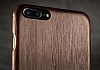 GOODEA iPhone 7 Plus / 8 Plus Ultra Thin Darkwood Ahap Klf - Resim: 4