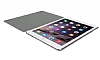 Gosh iPad Air 2 Standl Yan Kapakl Krmz Deri Klf - Resim: 2