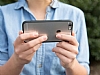 Griffin Reveal iPhone 6 / 6S Mavi Kenarl effaf Ultra Koruma Klf - Resim: 1