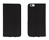 Griffin Wallet iPhone 6 / 6S Standl Kapakl Siyah Deri Klf - Resim: 1