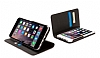 Griffin Wallet iPhone 6 / 6S Standl Kapakl Siyah Deri Klf - Resim: 5