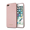 Guess iPhone 7 Plus / 8 Plus Rose Gold Deri Klf - Resim: 2