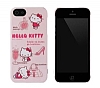 Hello Kitty SAN-154KTC iPhone SE / 5 / 5S Rubber Klf - Resim: 1